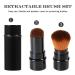 Vtrem 34 Colors Kabuki Foundation Brush Retractable Red Black Travel Makeup Brush Set - Buy Online on SooperMarket.com