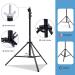 BEIYANG 8.5x10 FT Adjustable Backdrop Stand Kit for Wedding Party Stage Decoration - Buy Online on SooperMarket.com