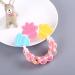 Silicone Baby Rattle Teether Gum Toy for Infants - Pink - Buy Online on SooperMarket.com