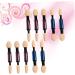 Healeved 20 Pcs Eye Shadow Applicator Eye Shadow Brush Makeup Brush Cosmetics Blending Brush - Buy Online on SooperMarket.com
