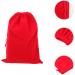 Mikinona 3pcs Hair Dryer Storage Bag Practical Storage Pouches Blow Dryer for Curly Hair Flannel Red - Buy Online on SooperMarket.com