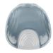 YUYTE Portable Waterproof Storage Case with Teething Ring Mouthpiece Denture Box Container (Gray Gray Bottom)