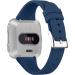 10 Pack Slim Bands Compatible with Fitbit Versa 2 for Women Men - Soft Silicone Replacement Wristbands - Small Size - Wine Red/Navy Blue/Dark Green/White/Light Blue/Black/Gray/Mint - Metal Buckle - Fits Fitbit Versa, Versa 2, Versa Lite - Buy Online on SooperMarket.com