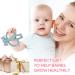 Clundoo Baby Biting Toys - Silicone Elephant & Rabbit Dental Aids for 3-24 Months - Soothe Sore Gums with Comfortable Bite Rings - Buy Online on SooperMarket.com