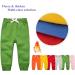 CuteOn Unisex Kids Elastic Waist Warm Cotton Trousers 1 Year Grass Green | 1-5Years - Buy Online on SooperMarket.com