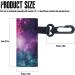 SCRAWLGOD Galaxy Print Lip Balm Holder Keychain Portable Lip Balm Sleeve keychain Chapstick Holder Secure and Nice Hand Feeling Set of 5 Galaxy 5 - Buy Online on SooperMarket.com
