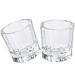 Fiezkaa 2pcs Dappen Dish for Acrylic Nails, Clear Glass Acrylic Nail Monomer Liquid Bowl, Acrylic Powder Holder, Acrylic Glass Jar Dampen Dish Liquid Cup for Nail Art Manicure Care Tools