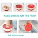 EasyRuir 3 in 1 Baby Bowl with Lid, Straw, and Snack Insert | Suction Toddler Bowl - BPA Free Self-Feeding Training Utensils | Pink - Buy Online on SooperMarket.com