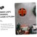 KICHOUSE Beer Cap Pendant USA Flags Vintage Metal Signs Cafe Beer Bar Sign Wall Decoration Household Beer Can 36X36X4CM British Flag Pattern - Buy Online on SooperMarket.com