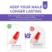 Saviland Nail Dehydrator and Primer - Acid-Free Natural Formula | Protein Bonding Acrylic Nail Kit | Superior Bonding for Gel Polish | Professional Salon Acrylic Nail Supplies | 2x15ml - Buy Online on SooperMarket.com