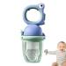 Bexdug Fresh Food Dispenser for Babies | Ultraicide Silicone Baby Food Pacifier - Safe & Healthy Nibble Feed for Toddlers & Newborns - Blue - Buy Online on SooperMarket.com