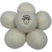 Ukiyo 6 XXL Dryer Balls | 100% New Zealand Sheeps Wool | Mulesing-Free Natural Fabric Softener - Buy Online on SooperMarket.com