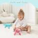 YILITI Axolotl Stuffed Animal Toy 10.8 - Cute Axolotl Plushie Doll Pillow for Kids & Adults (Pink) - Buy Online on SooperMarket.com