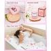 Unique Gifts for Women | 14 oz Coffee Cup Set Candle Socks & Bath Bomb - Perfect Birthday Presents for Moms Wives & Friends - Buy Online on SooperMarket.com