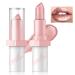 Metallic Brown Lipstick Long Lasting High Shine Glitter Diamond Creamy Lipstick Transfer Proof Shimmer High Impact Lip Color Full Coverage Non Stick Cup Lightweight Lip Makeup for Women#9