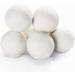 Wool Dryer Balls - 4PCS Natural Fabric Softener | 100% Organic New Zealand Wool | Reusable Anti-Static & Eco-Friendly | Reduces Drying Time & Wrinkles - Buy Online on SooperMarket.com