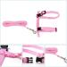 Adjustable Rabbit & Pet Harness Set - Blue & Pink Leash for Dogs Kittens Rabbits & Guinea Pigs | International Shipping - Buy Online on SooperMarket.com