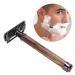 Ankroyu Men's Beard Trimmer - Portable Manual Razor with Bamboo Grip - Adjustable Beard & Body Shaving Tool - Buy Online on SooperMarket.com