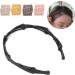 Foldable Headband Adjustable Headband Travel Headband Black Wave Hairband Headband Hair Accessories Headband(black) - Buy Online on SooperMarket.com