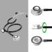 Buy Lightweight Stethoscope for Doctors & Nurses - Flexible Latex-Free Tube Soft Ear Knobs Silver Matt Finish - International Shipping Available - Buy Online on SooperMarket.com