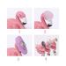 Shop Tangger 6PCs Nail Tips Holder Stand - Flamingo & White Swan for DIY Manicure & Salon Display - Buy Online on SooperMarket.com