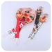 TIAN-K Christmas Elk Pacifier Chain | Cotton Teething Toy for Newborns | International Shipping - Buy Online on SooperMarket.com