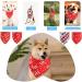 Dog Bandanas 4 Pack Dog Christmas Bandana Classic Buffalo Plaid Pets Scarf Triangle Bibs Neckerchief Set Pet Costume Accessories Decoration for Small Medium Large Dog and Cats 4PC Xmas - Buy Online on SooperMarket.com