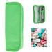 HERCHR Insulin Cooler Travel Case 20x6x3cm - Portable Diabetic Medication Organizer - Insulated Storage Bag (Green) - Buy Online on SooperMarket.com