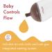 Mimijumi Get Going Anti-Colic Baby Bottle Set - 4 Oz and 8 Oz Darker Bottles for Newborns - Ideal for Baby Breastfeeding - Ages 0-12M - Buy Online on SooperMarket.com