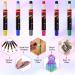 6 Colors Hair Chalk for Girls Kids - Non-Toxic Temporary Hair Dye Pens for Party Cosplay - Washable Hair Color Kit - AOOWU - Buy Online on SooperMarket.com