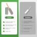 Ceblish Reusable Lint Brush for Animal Hair Remover | Cat & Pet Hair Cleaner | Easy to Clean Clothing Brush | Eco-Friendly Green Design - Buy Online on SooperMarket.com