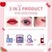 Buy 2 Colors Lip Stain Tint Set - Hydrating Velvet Lipstick Mini - Long Wear Lip Gloss (Strawberry & Cherry - Buy Online on SooperMarket.com