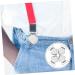 Beavorty 120 Peach Heart Pacifier Clips - Durable Stainless Steel Clip for Men - 4 Pack - Buy Online on SooperMarket.com