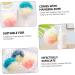 Buy Angoily 8pcs Color Matching Bath Ball Mesh Pouf & Men's Gloves - Soft Shower & Bath Scrubbers Perfect for Cleaning & Relaxation - Buy Online on SooperMarket.com