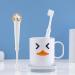 Toddler Toothbrush Toothbrush with Soft Brush Head - Travel Toothbrush with Round Anti-Slip Handle for Kids 3-12 Years Old Shakven - Buy Online on SooperMarket.com