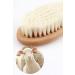 Soft Goat Bristle Baby Hair Brush with Wooden Handle - Gentle Brush for Newborns & Toddlers - Buy Online on SooperMarket.com