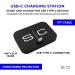 Stylecraft USB-C Portable Charging Station for Hair Clippers & Trimmers - Universal Compatibility Black - Buy Online on SooperMarket.com