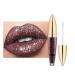 Waterproof Moisturizing Liquid Lipstick | Durable Glitter & Shimmer Lip Gloss | #17 Diamond Finish | International Shipping Available - Buy Online on SooperMarket.com