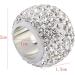 Bling Crystal Stethoscope Charms Set - Round ID Name Tags for Nurse RT Vet - Violet Kiss Crystal - Buy Online on SooperMarket.com