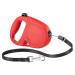 Ferplast dog leash flippy one roller leash small dogs up to 12 kg.Pull -out cord max. 4.5 m. Single button for locking and unlocking red max 12 kg - 4.5 m rope red red