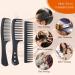 URAQT Hairdressing Combs Set 3 Pack Wide Tooth Combs Heat Resistant Anti-static Carbon Hair Brush Hair Comb for Long Wet or Curly Hair Detangling Wide Tooth Comb Set - Buy Online on SooperMarket.com