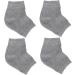PLAFOPE 4 Pairs Anti-Crack Socks Feet Care Socks Men Socks Gel Spa Socks Heel Sleeves Ankle Socks Spa Gel Socks Anti Crack Heel Socks Mens Sock Feet Repair Socks Foot Socks Man Socks - Buy Online on SooperMarket.com
