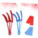 FRCOLOR 4 Pcs Window Duster Air Conditioner Seam Cleaning Brush Blinds Cleaner Multifunctional Cleaner Window Brush Shutter Cleaner Multifunctional Cleaning Brush Sewing Brush Air Outlet - Buy Online on SooperMarket.com