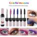 SWETIYOU 6-Piece Colored Mascara Set - Wine-Bottle Colors, Waterproof & Long-Lasting for Charming Eye Makeup - Buy Online on SooperMarket.com