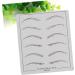 NOLITOY 6 Pcs Eyebrow Practice Skin Eyebrow Microblading Skin Eye Brow Practice Skin - Buy Online on SooperMarket.com