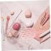Angoily Box Beauty Egg Storage Bag - Pink Sponge Egg Tray for Travel 7.8x6cm | International Shipping - Buy Online on SooperMarket.com