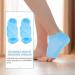 Minkissy Height Increasing Stocking Pillow Insole & Moisturizing Heeling Cuffs | Multi-Purpose Polyester Cotton Gloves for Men & Women - International Shipping - Buy Online on SooperMarket.com