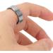 Trisar Fitness Finger Ring | Silver Intelligent Health Ring for Sports & Daily Use | Oxidation Resistant & Lightweight - Buy Online on SooperMarket.com