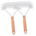 Warmhm 2pcs Screen Cleaner Window Cleaning Brush Mesh Screen Cleaning Brush Window Screen Cleaning Supplies Sofa Cleaner Window Blind Cleaner Window Screening Screen Window Plastic Suite