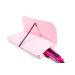 Glamza Hair Straightener Mat & Pouch - Made from Heat Resistant Safety Felt - Ideal for Home & Travel (Pink (Pouchy))